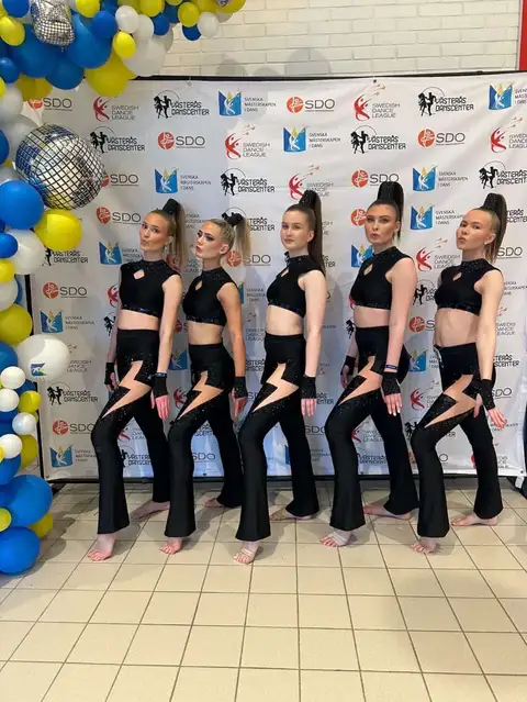 Disco grupp dräkter