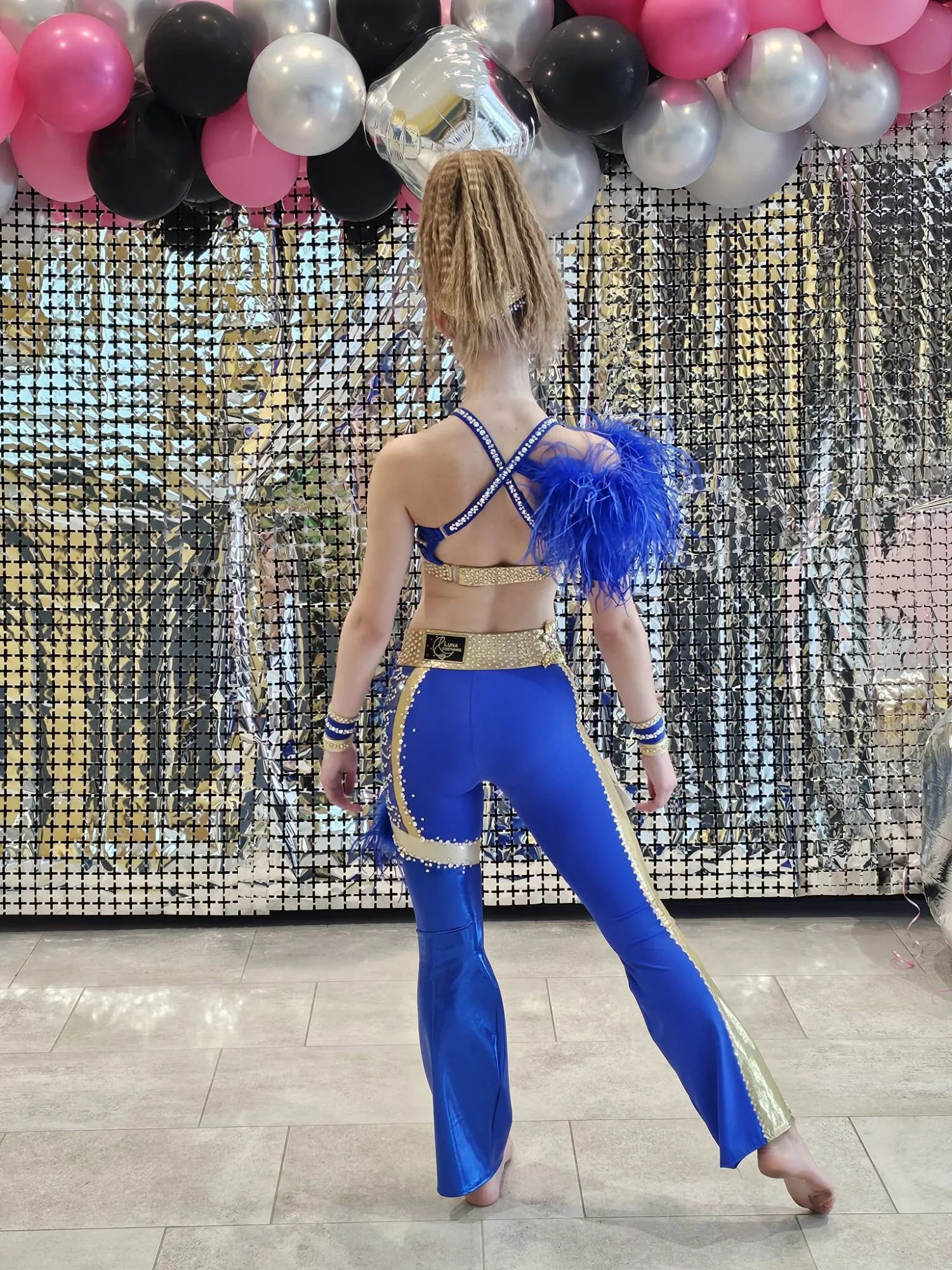 Discodräkt och Kombinerad Slowdräkt från Luna costumes – kuva 2 / 3