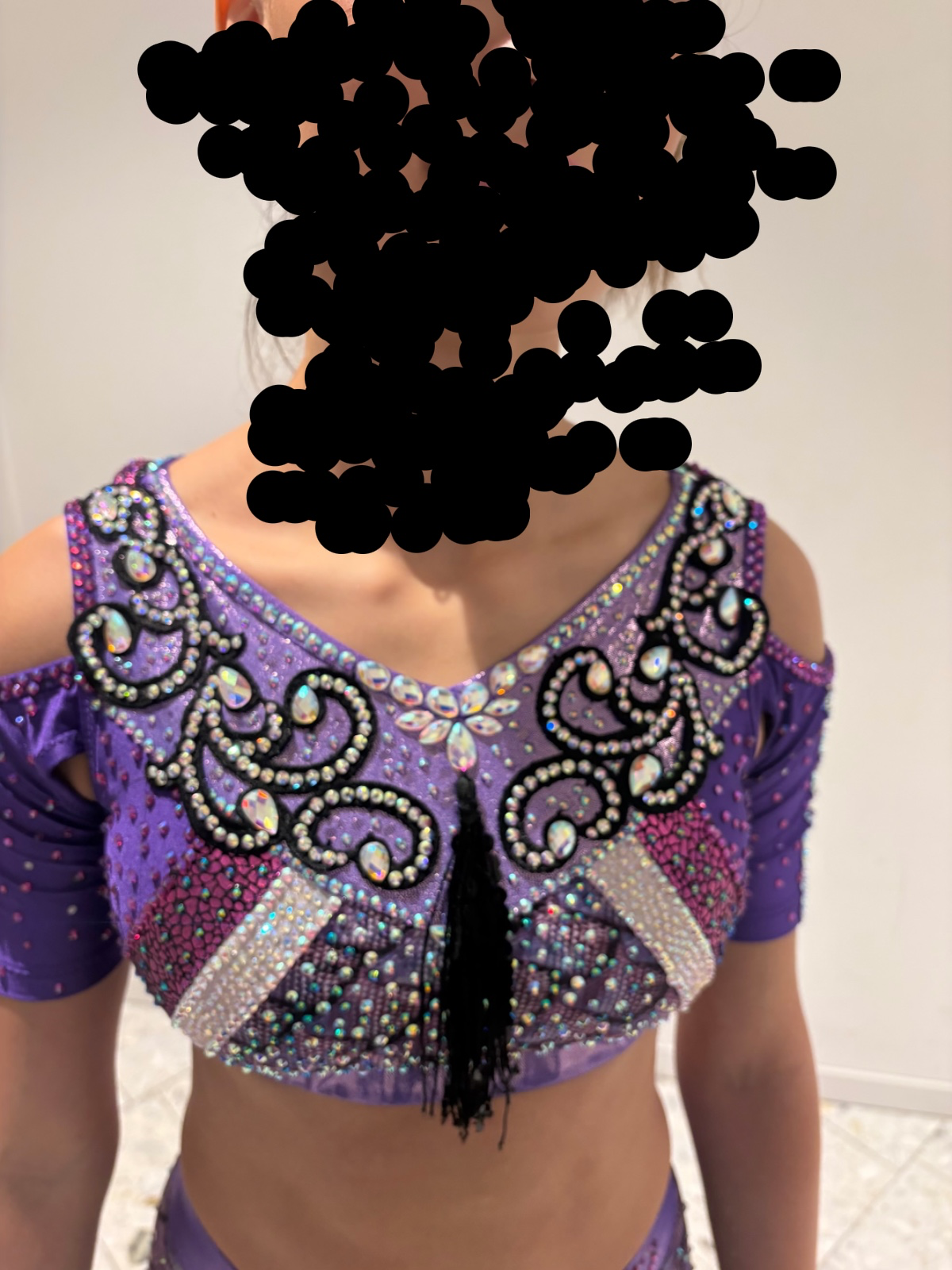 Lila disco solo dräkt 💜 – bild 3 av 4
