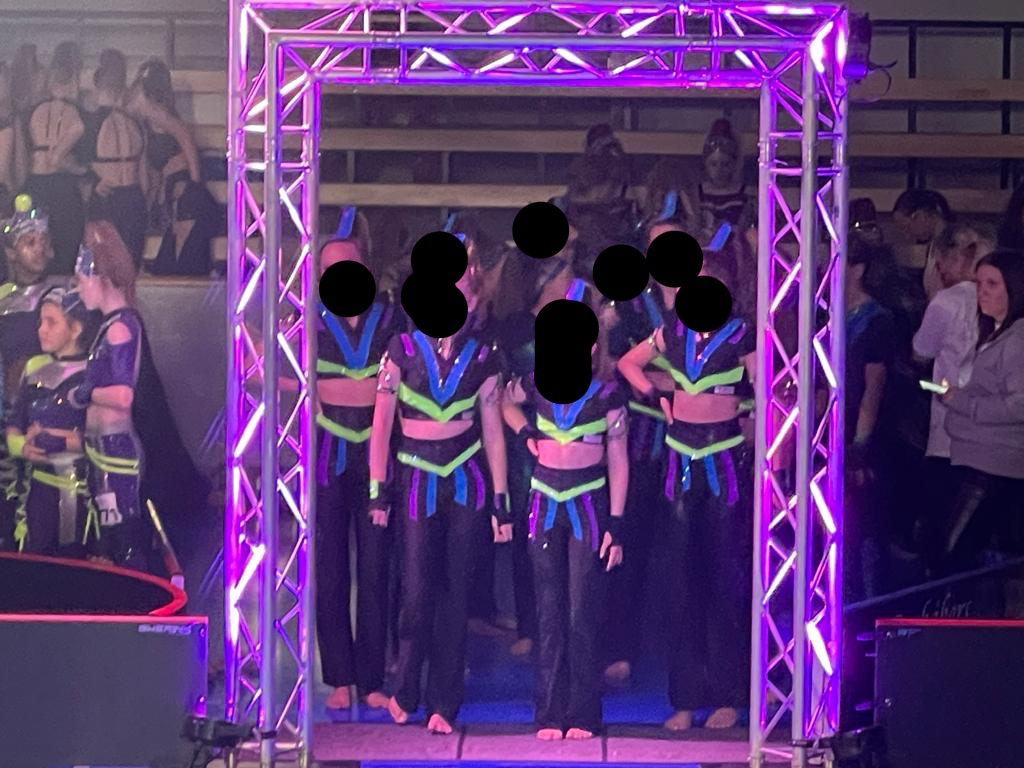 Disco grupp dräkter