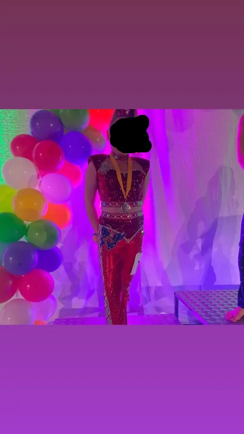 Disco solo dräkt